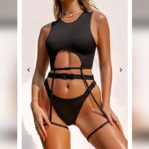 Buckle Up Garter Top brand: CXIX